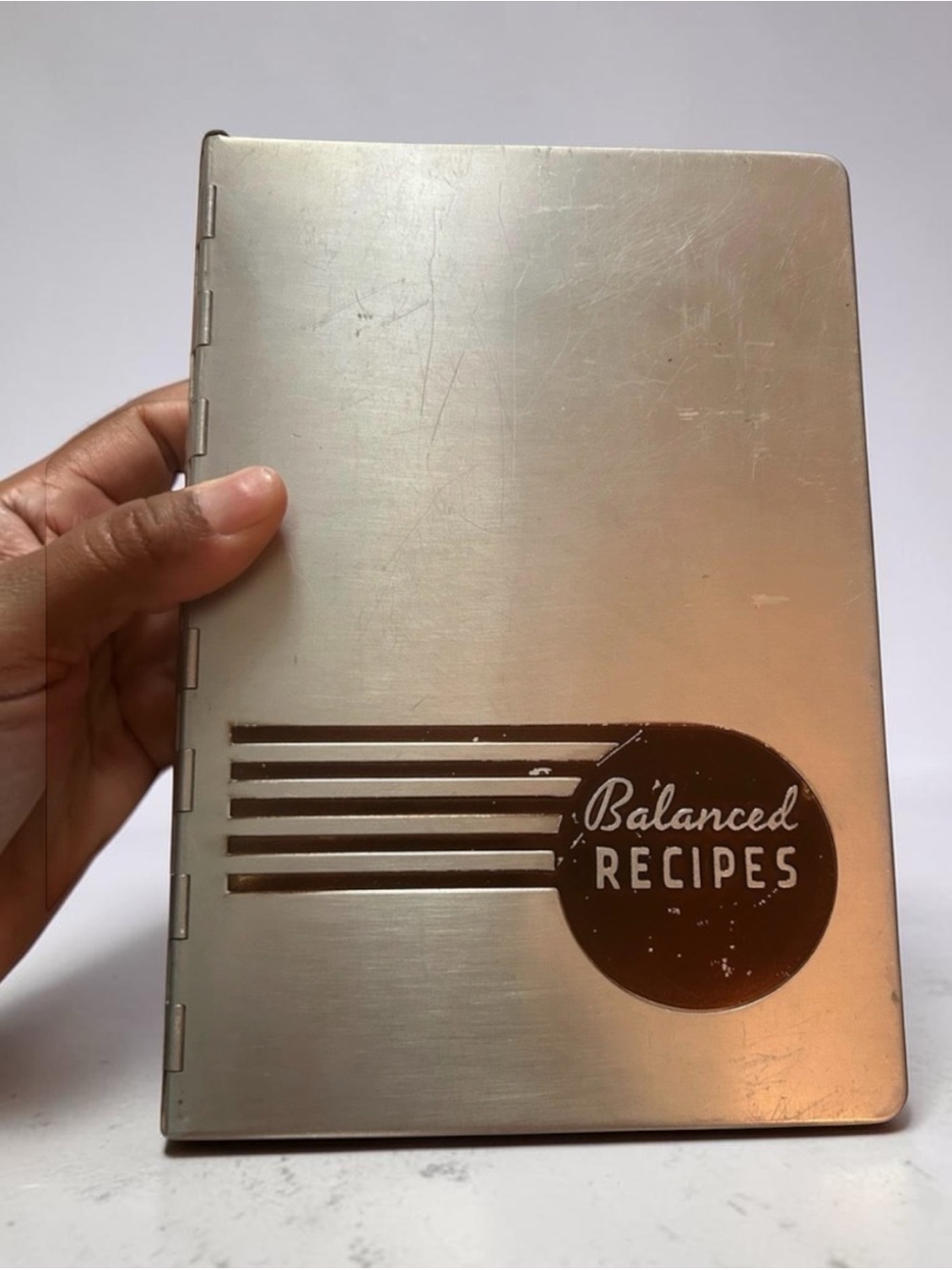 BALANCED RECIPES by Pillsbury Flour Mills 1933 1ST ED Art Moderne Case Cookbook